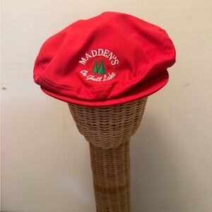 Red Madden's Embroidered Cap